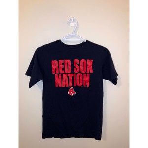 Boys Red Sox Nation graphic tshirt, MLB merchandise, size M 10/12